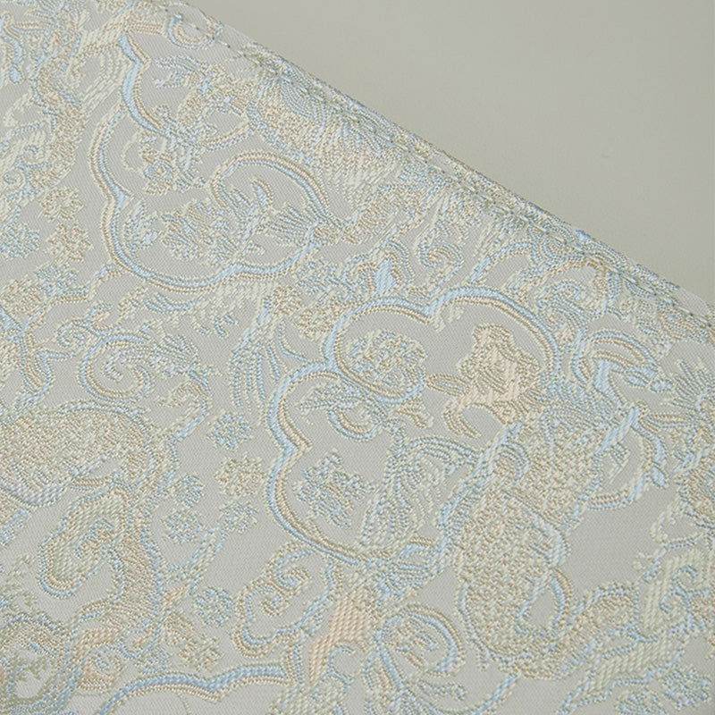 Brocade Jacquard Chic Elegant Lady Blue Evening Clutch Bag - SinoCultural -- P120646004LG-1