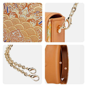 Brocade Jacquard Chic Elegant Lady Clutch Bag - SinoCultural -- P120646004BN-1
