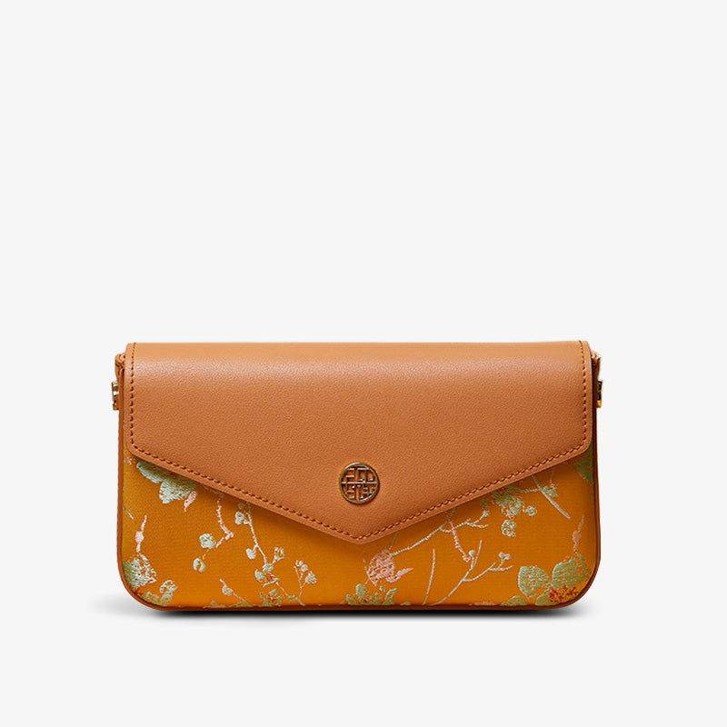 Brocade Jacquard Chic Elegant Lady Clutch Bag - SinoCultural -- P120646004BN-1
