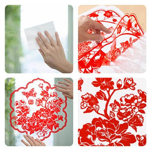 Chinese New Year Decorations Spring Festival Window Clings - SinoCultural -- CNY003