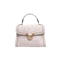 Embroidery Leather Handbag Dunhuang Culture Designer Bag - SinoCultural -- CXXB054B
