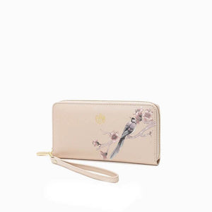 Chinese Aesthetic Original Print Women's Compact Wallet - SinoCultural -- PWCD187-2