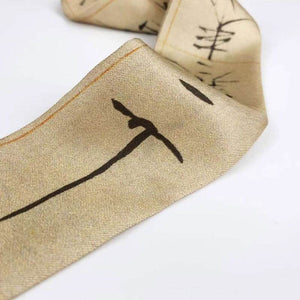 Mulberry Silk 16 Momme Narrow Scarf for Elegant Accessories 140x5cm - SinoCultural -- LS009