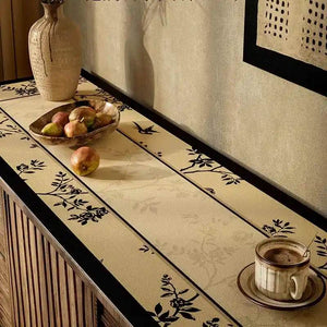 Chinoiserie Buffet & Sideboard Mat Leather Protective Pad - SinoCultural -- TM032A3090