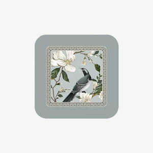 Chinoiserie Kitchen & Bathroom Counter Leather Placemat - SinoCultural -- TM047A1414
