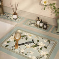 Chinoiserie Kitchen & Bathroom Counter Leather Placemat - SinoCultural -- TM047A1414