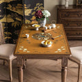Chinoiserie Leather Waterproof Oil-proof Dining Table Mat - SinoCultural -- TM012A6060