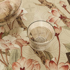 Chinoiserie Retro Spring Floral Window Cushion Mat - SinoCultural -- TM005A10100