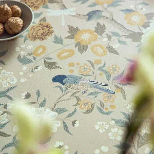 Chinoiserie Spring Blossom Waterproof Rectangular Table Mat - SinoCultural -- TM045A6060