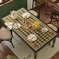 Christmas Limited Series Green Festive Reindeer Table Mat - SinoCultural -- HS-CZD1149-1