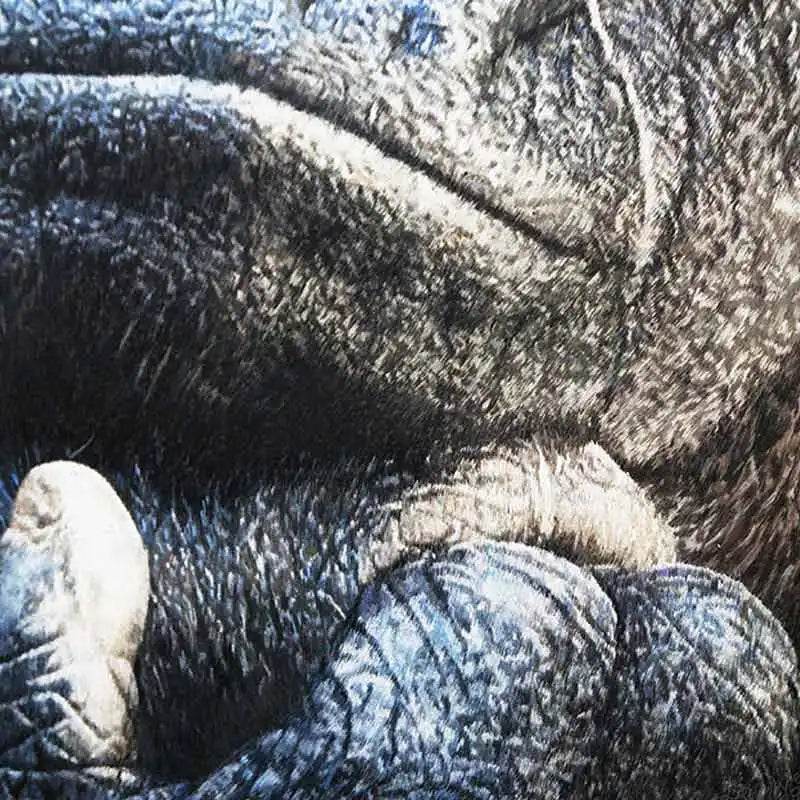 Contemplative Gorilla - SinoCultural -- W0150