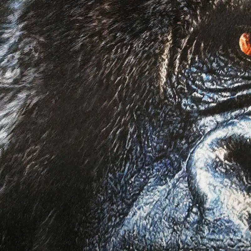 Contemplative Gorilla - SinoCultural -- W0150