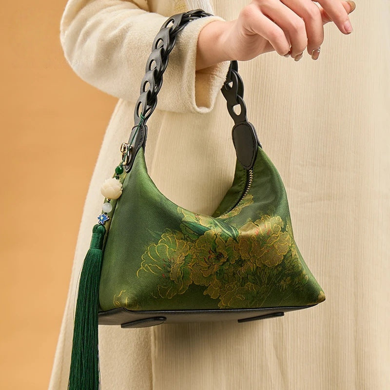 Xiangyun Silk Bag New Chinese Style Retro Mulberry Silk Handbag