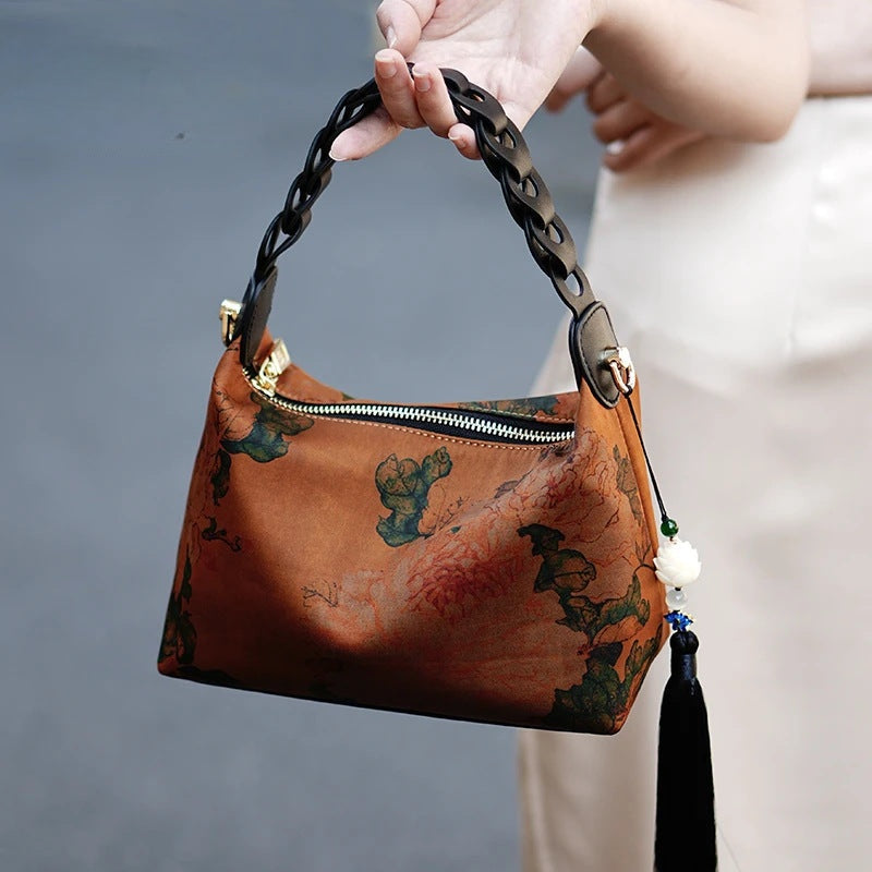 Xiangyun Silk Bag New Chinese Style Retro Mulberry Silk Handbag