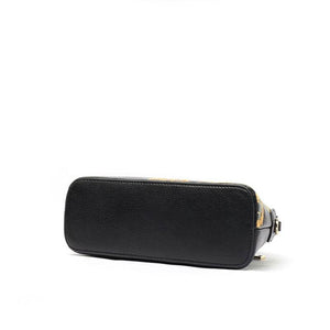 Embroidery Leather Shoulder Bag High Luxury Royal Gold Peony - SinoCultural -- P210079