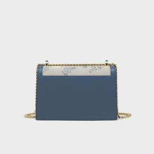 Embroidery Leather Shoulder Square Handbag Sacred Tree - SinoCultural -- SC1629-A2
