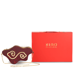 Ultra-Light Cloud Shape Handbag in Recycled Fabric with Hualuo Silk 145g - SinoCultural -- GD1203