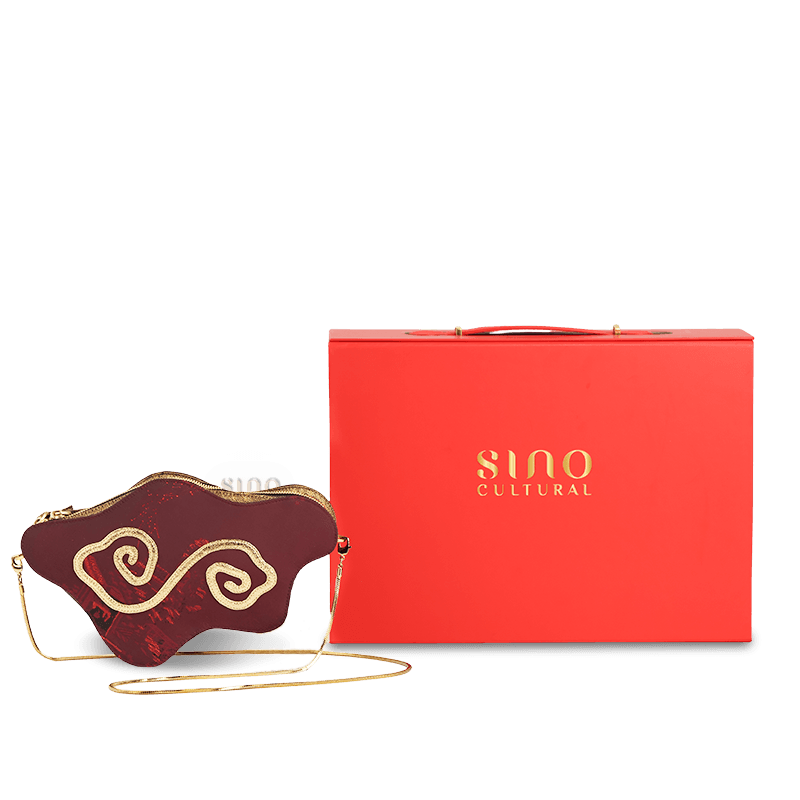 Ultra-Light Cloud Shape Handbag in Recycled Fabric with Hualuo Silk 145g - SinoCultural -- GD1203