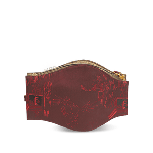 Ultra-Light Water Bottle-Shaped Song Brocade Vintage Style Crossbody Bag 164g - SinoCultural -- GD1204