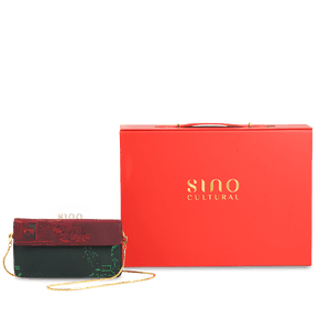 Ultra-Light Envelope Clutch Handbag Song Brocade in Recycled Fabric 133g - SinoCultural -- GD1209