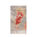 Embroidery 100% Pure Cashmere Scarf Elegant Floral Design 200x60 cm - SinoCultural -- HYFSJ040