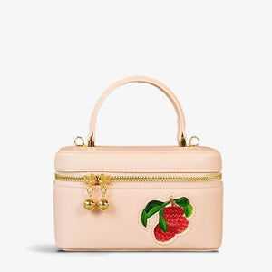 Sinocultural Handcrafted Embroidered Lychee Makeup Bag - SinoCultural -- BXW06WCS189A02