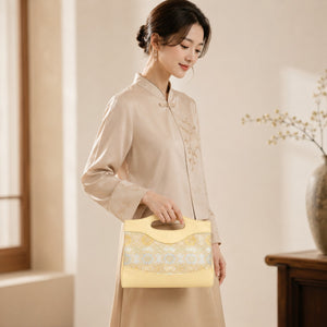 Heritage Song Brocade New Chinese Style Nano Bag-Ruyi Dingsheng-brocademodern