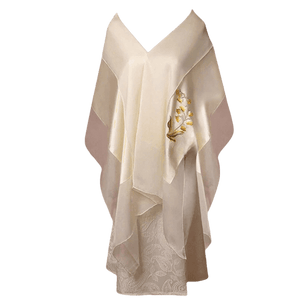 Handcrafted Su Embroidery 16 Momme Silk Scarf Shawl 190x65cm - SinoCultural -- LS062-2