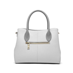 Leather Gardenia Floral Women's Crossbody Handbag - SinoCultural -- P120201