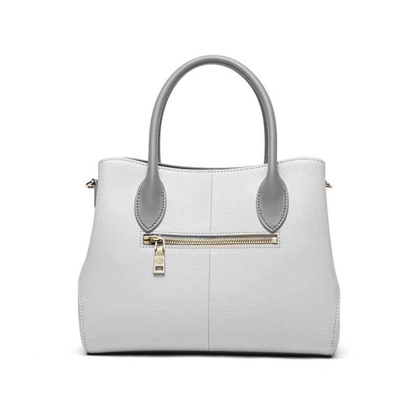 Leather Gardenia Floral Women's Crossbody Handbag - SinoCultural -- P120201
