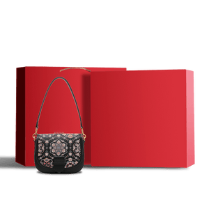 Song Brocade Silk Messenger Bag – Baoxiang Leather Crossbody - SinoCultural -- FJ220678-2