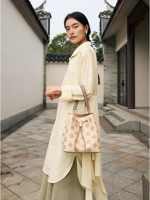 Chinoiserie Luxury Baoxiang Rosette Embroidered Bucket Bag – Vintage Shoulder & Handbag-brocademodern