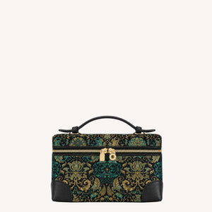 Luxury New Chinese Style Song Brocade & Zhang Rong L19 Heritage Silk Box Handbag