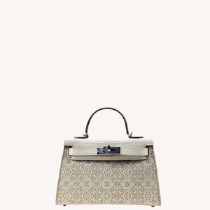 Luxury New Chinese Style Song & Shu Brocade Mini Top Handle Bag-BrocadeModern