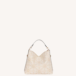 Persimmon Calyx Embroidered Hobo Bag | BrocadeModern