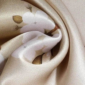 100% Mulberry Luxurious Silk Shawl Scarf for Women's Autumn 170x53cm - SinoCultural -- LS067