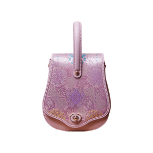 Brocade Jacquard Butterfly Designer Saddle Bag - SinoCultural -- P1206260402LP-1