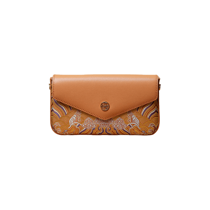 Brocade Jacquard Chic Elegant Lady Clutch Bag - SinoCultural -- P120646004BN-1