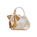 Brocade Silk Cute Bucket Bag Fenghuang Pattern Handbag - SinoCultural -- P17020204-5