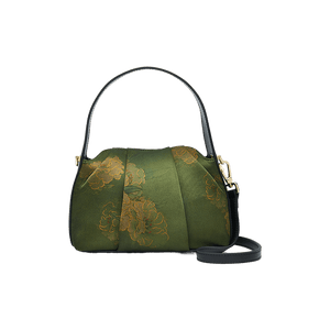 Xiangyunsha Silk Retro Crossbody Handbag - SinoCultural -- P170205A02