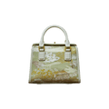 Chinese Painting Mulberry Silk Boston Bag Luxury Handbag - SinoCultural -- P17061505