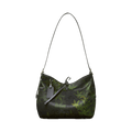 Xiangyunsha Silk Large-Capacity Green Tote Bag - SinoCultural -- P270606