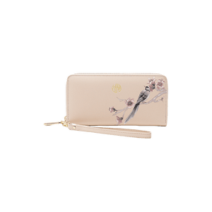 Chinese Aesthetic Original Print Women's Compact Wallet - SinoCultural -- PWCD187-2