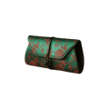 Xiangyunsha Silk Vintage New Chinese-Style Evening Clutch Wallet - SinoCultural -- PWCD197-4