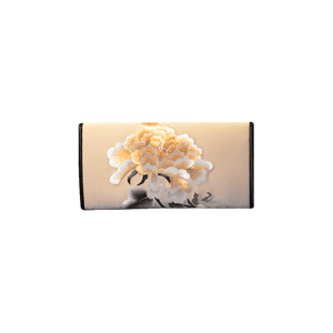 Chinese Handcraft Embroidery Floral Slim Handheld Wallet - SinoCultural -- PWCD198-1