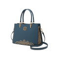 Embroidery Leather Crossbody Tote Bag Chinese Style Handbag - SinoCultural -- SC1709-D5