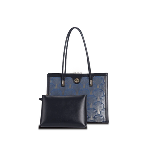 Embroidery Leather Elegant Single Shoulder Tote Bag - SinoCultural -- SC1750-A2