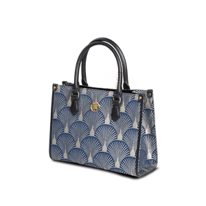 Embroidery Leather Elegant Commute Crossbody Tote Bag - SinoCultural -- SC1752-A2