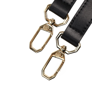Embroidery Leather Elegant Commute Crossbody Tote Bag - SinoCultural -- SC1752-A2
