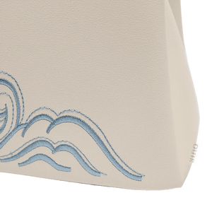Embroidery Genuine Leather Elegant Crossbody Bag - SinoCultural -- SC1753-A2